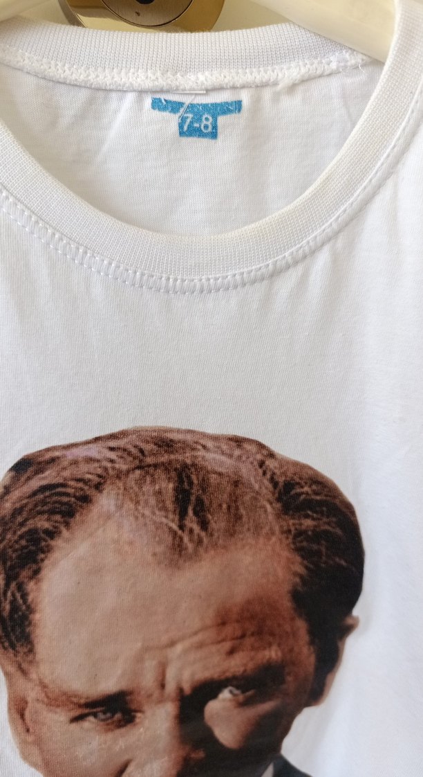 Beyaz Erkek Çocuk Baskılı Tişört - Görsel 5