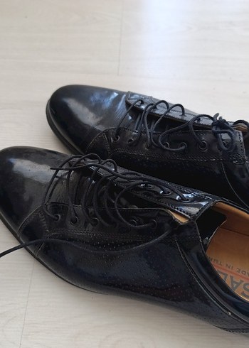 Siyah Erkek Klasik Deri Ayakkabı - Görsel 5