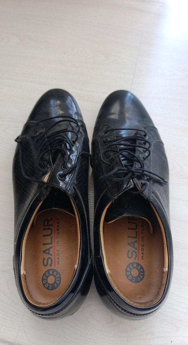 Siyah Erkek Klasik Deri Ayakkabı - Görsel 3