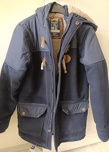 Erkek çocuk için kaşe kaban - Görsel 4