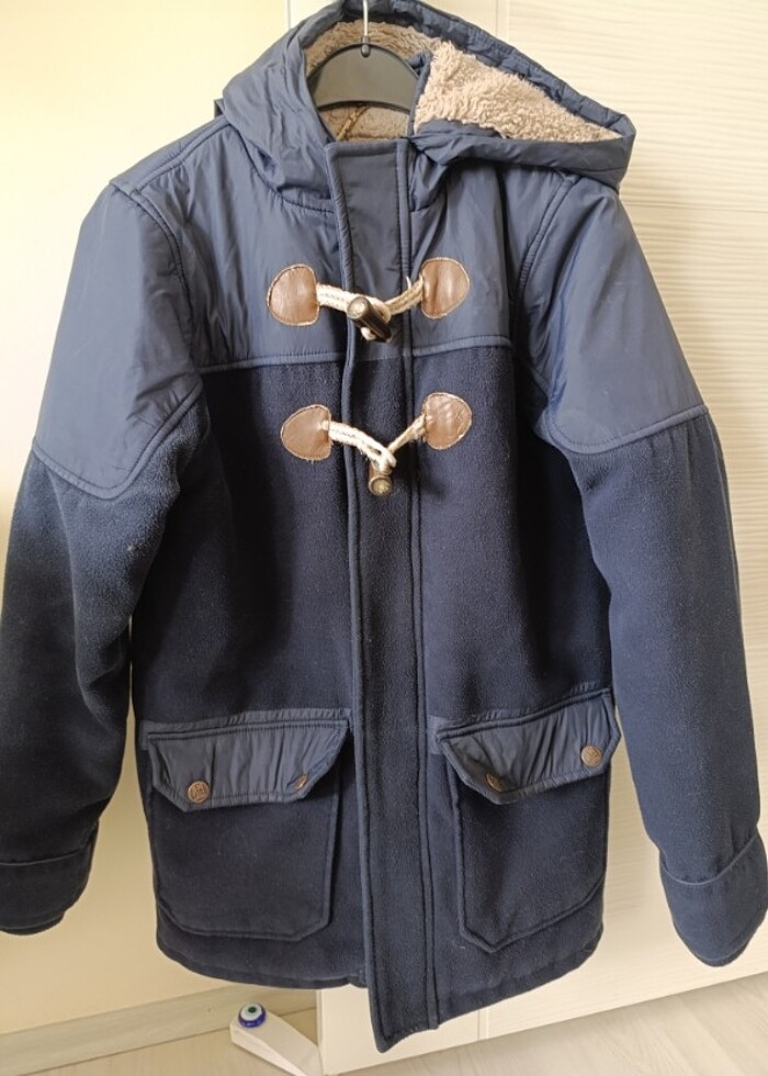 Erkek çocuk için kaşe kaban - Görsel 3