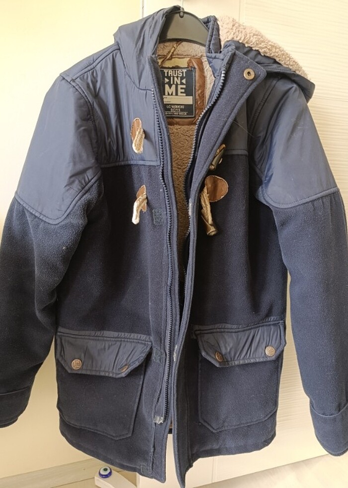 Erkek çocuk için kaşe kaban - Görsel 4