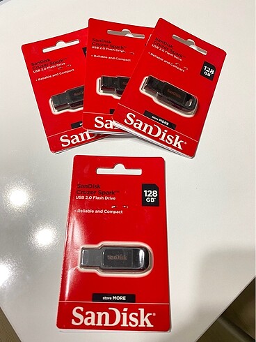 Sandisk Cruzer Spark 128GB USB 2.0 USB Bellek