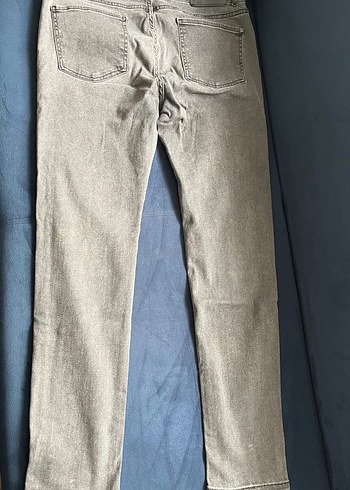 Gri Erkek Normal Boy Denim Jean