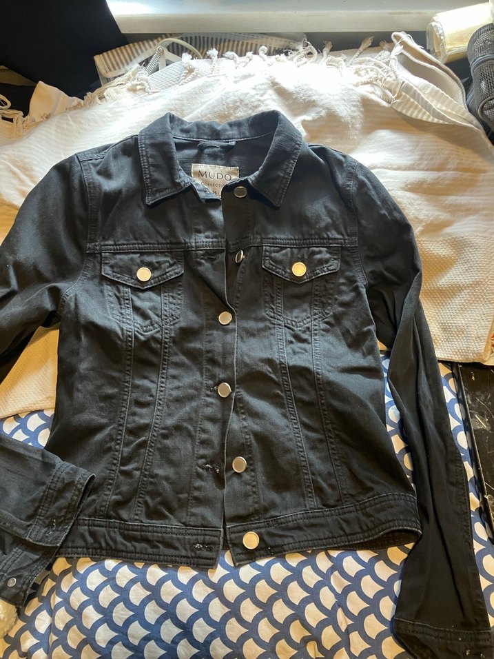 MUDO Düğmeli Kadın Denim Kot Ceket — görsel 4/6