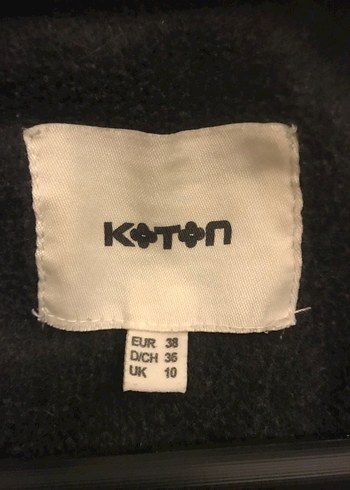 38 Beden Koton Midi Kaban