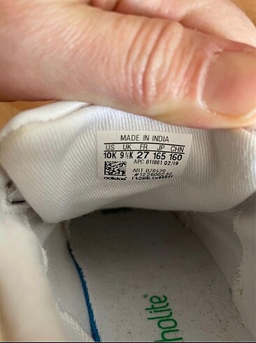 27 Beden beyaz Renk Adidas Stan Smith 27 no