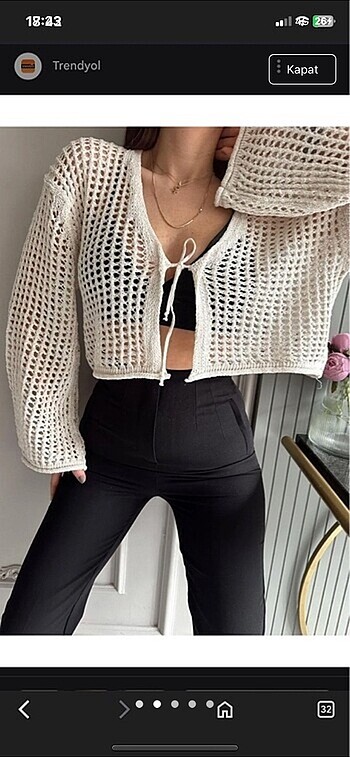 Crop bluz