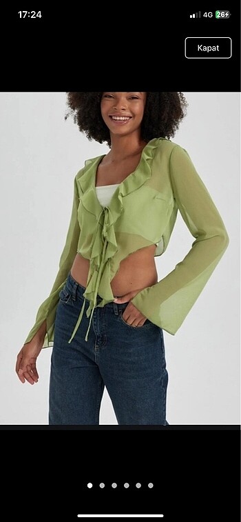 Crop bluz