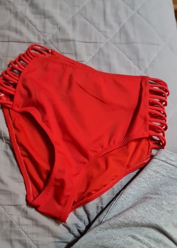 Beyaz Dantel Detaylı pareo ve bikini alti - Görsel 5