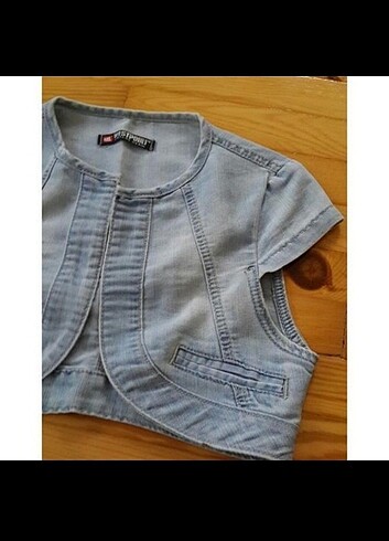 36 Beden Kot bolero & yelek 