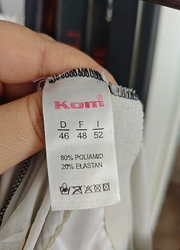 Kom KOM Büyük Beden Elbise Mayo