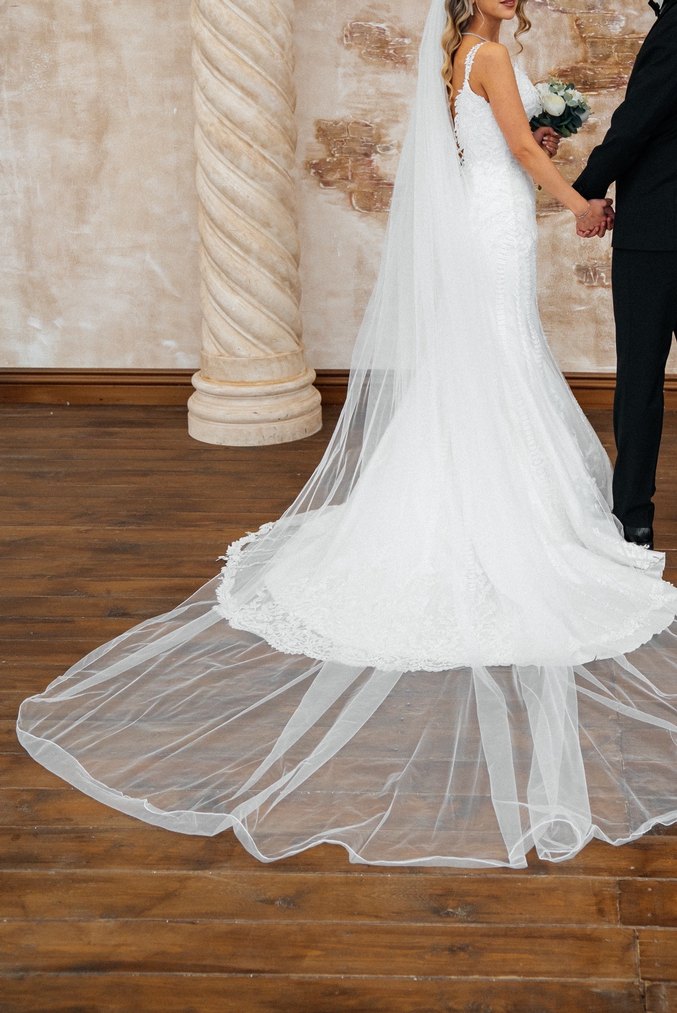 Balık Beyaz Gelinlik - Görsel 5