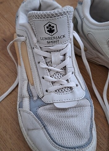 37 Beden beyaz Renk Lumberjack spor ayakkabı