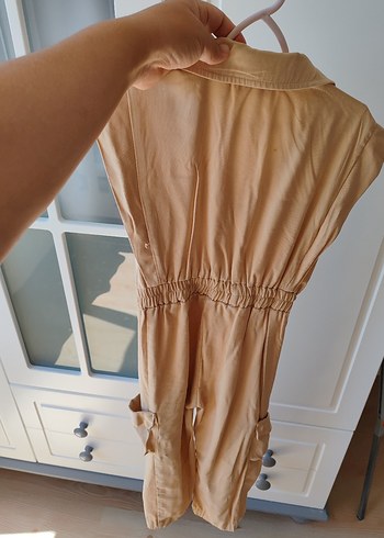 Koton Bej lastik Kemerli çocuk Tulum