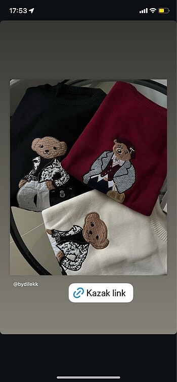 Teddy kazak - Görsel 6