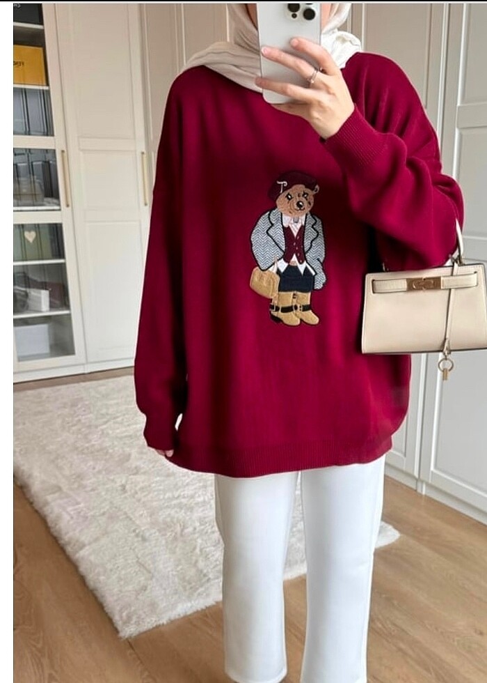 Teddy kazak - Görsel 5