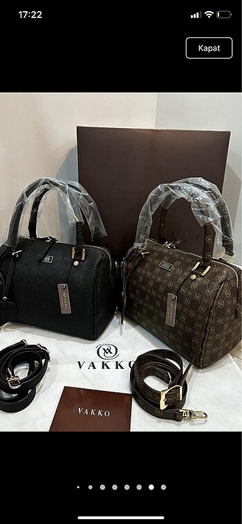 Beden Vakko 25 cm mini speedy çanta