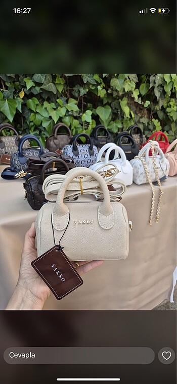 Vakko mini speedy çanta
