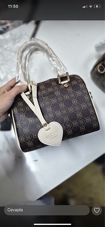 Vakko 20 cm mini speedy çanta