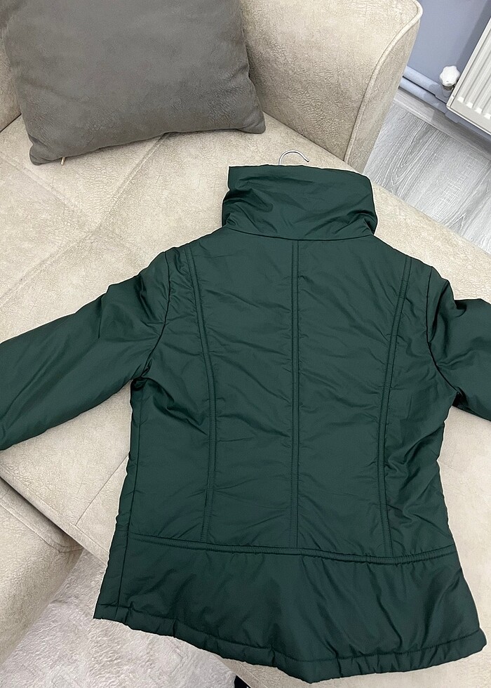 Yeşil mont - Görsel 3