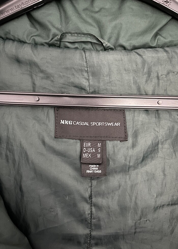 Yeşil mont - Görsel 2