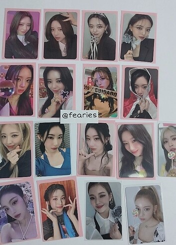 itzy yuna yeji ryujin lia chaeryoung pc albüm