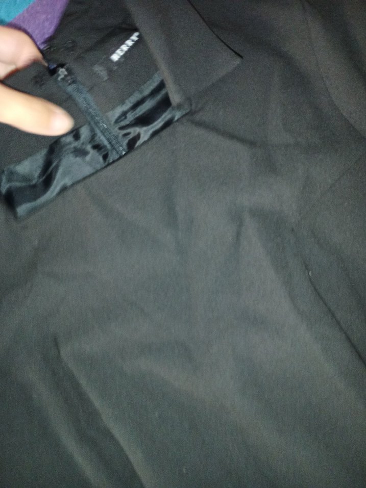 Uzun Drapeli Siyah elbise - Görsel 2