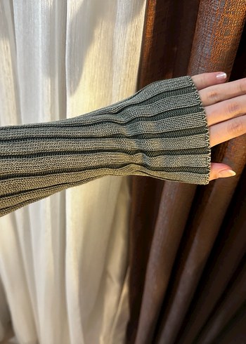 Urban outfıtters Kadın Pilili Uzun Kollu Triko hırka - Görsel 4