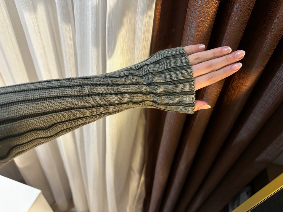 Urban outfıtters Kadın Pilili Uzun Kollu Triko hırka - Görsel 4