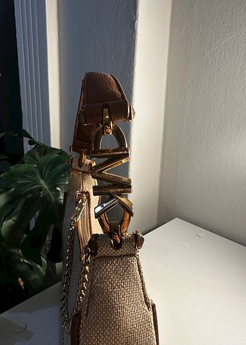 Zincir Detaylı Michael Kors Bej Kadın Çanta - Görsel 3