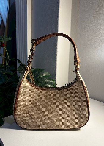 Zincir Detaylı Michael Kors Bej Kadın Çanta - Görsel 2