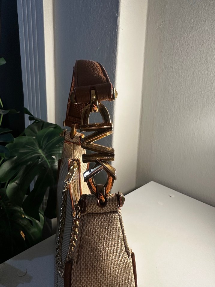 Zincir Detaylı Michael Kors Bej Kadın Çanta - Görsel 3