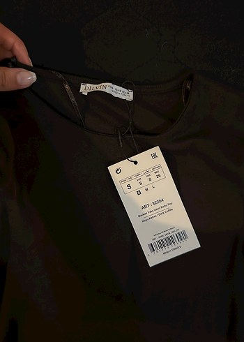 Acı kahve bluz - Görsel 5