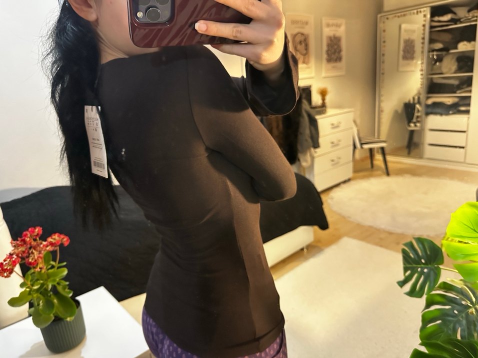 Acı kahve bluz - Görsel 3