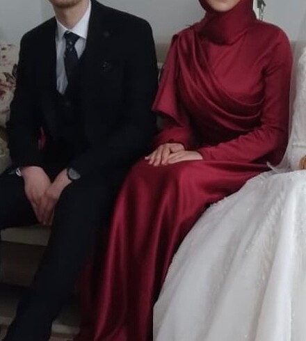 Zara Kırmızı abiye