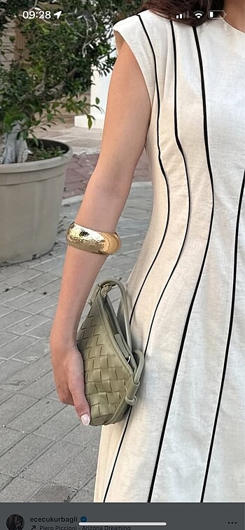 Zara Keten elbise