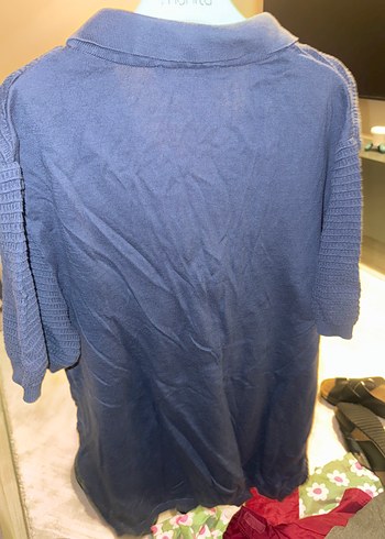LC Waikiki Erkek Mavi Triko Polo Tişört