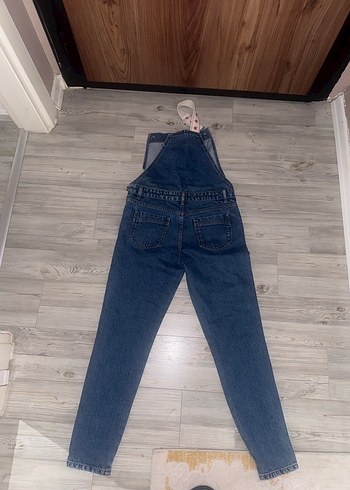 s Beden lacivert Renk Kadın Lacivert Denim Tulum