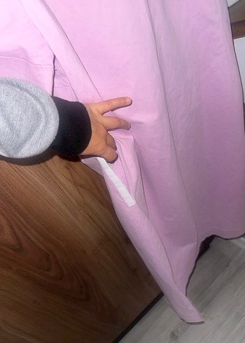 Abercrombie & Fitch Pembe Midi Kısa Kollu Kadın Elbise