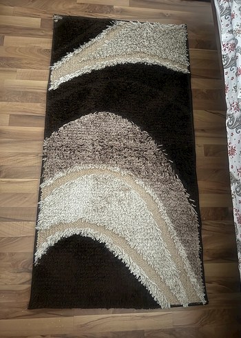 Kahverengi Modern Desenli Halı - Görsel 2