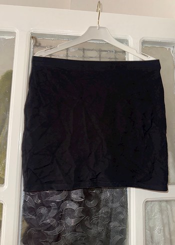 H&M Siyah Mini Etek