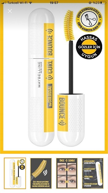 Maybelline maskara
