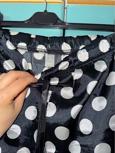 Vintage Love Saten puanlı pijama altı