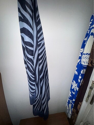 Abentiny Zebra desenli ŞAL eşarp