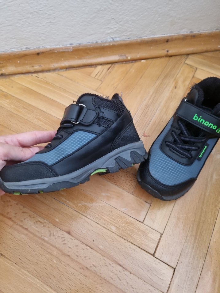 Erkek Çocuk Lacivert Velcro Bot - Görsel 3