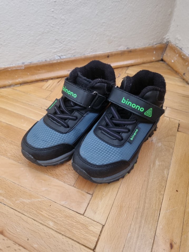 Erkek Çocuk Lacivert Velcro Bot - Görsel 4