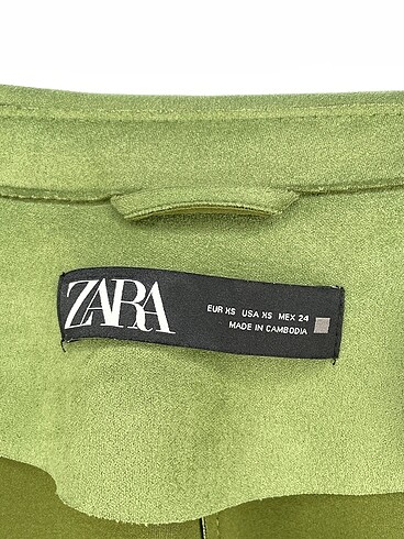 xs Beden yeşil Renk Zara Blazer %70 İndirimli.