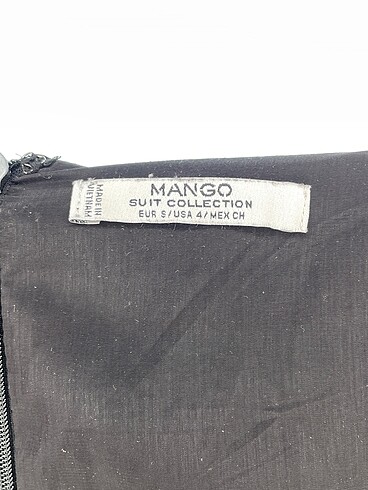 s Beden siyah Renk Mango Kısa Elbise %70 İndirimli.