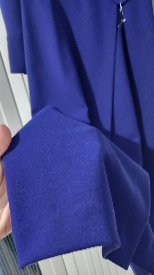 Zincir Detaylı Mor Uzun Kadın Elbise - Görsel 3